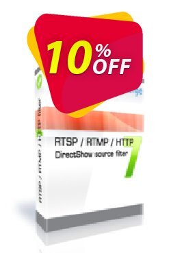 RTSP RTMP HTTP DirectShow source filter - One Developer Coupon discount 10% - big discounts code of RTSP RTMP HTTP DirectShow source filter - One Developer 2024