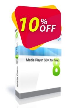 10% OFF Media Player SDK for Mac - One Developer Coupon code