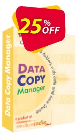 25% OFF WindowIndia Data Copy Manager Coupon code