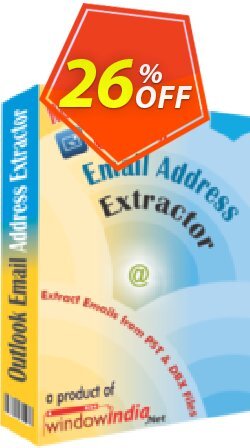 WindowIndia Outlook Email Address Extractor Coupon discount Christmas OFF - awful discount code of Outlook Email Address Extractor 2024