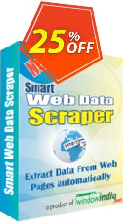 25% OFF WindowIndia SMART Web Data Scraper Coupon code