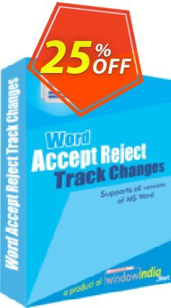 WindowIndia Accept Reject Track Changes Coupon, discount Christmas OFF. Promotion: best discount code of Accept Reject Track Changes 2022
