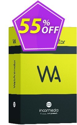 WebAnimator go Coupon discount 55% OFF WebAnimator go, verified - Amazing offer code of WebAnimator go, tested & approved