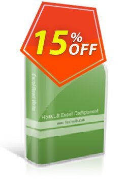 15% OFF HotXLS Team/SME License Coupon code