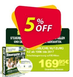 MAXTAX - Beraterversion 50 Akten Coupon discount MAXTAX SPAR-ABO - excellent deals code of MAXTAX - Beraterversion 50 Akten 2024