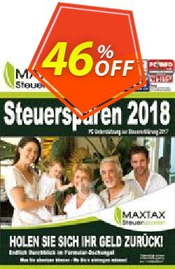 MAXTAX Steuersparen Nachlizensierung/Upgrade Coupon discount MAXTAX SPAR-ABO - excellent discounts code of MAXTAX Steuersparen Nachlizensierung/Upgrade 2024