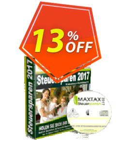 13% OFF MAXTAX Unternehmer 2018 für Selbstständige -  jährliches SPAR- Abonnement Coupon code