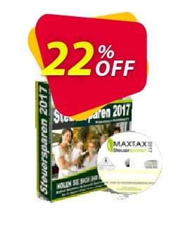 22% OFF MAXTAX Steuersparen 2018 DELUXE-SPAR-ABO Coupon code