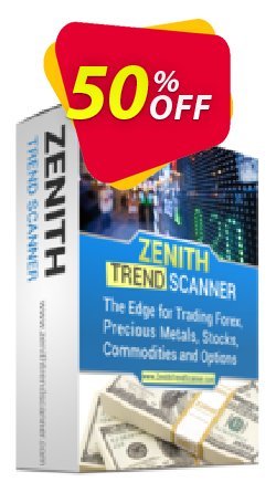 50% OFF Zenith Trend Scanner - Annual Subscription Coupon code