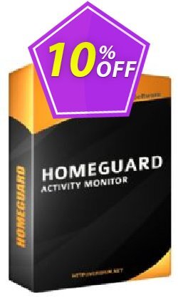 10% OFF HomeGuard Activity Monitor 4 Users License Coupon code