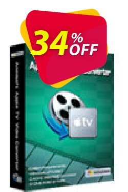 34% OFF Aneesoft Apple TV Video Converter Coupon code