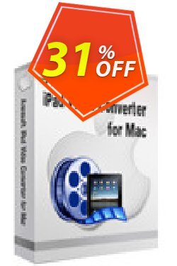 31% OFF Aneesoft iPad Video Converter for Mac Coupon code