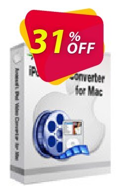 31% OFF Aneesoft iPod Video Converter for Mac Coupon code