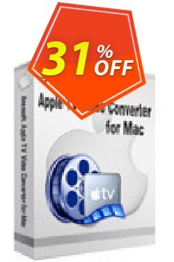 31% OFF Aneesoft Apple TV Video Converter for Mac Coupon code