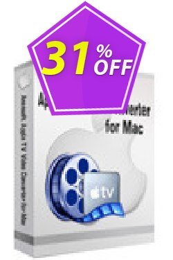 31% OFF Aneesoft Apple TV Video Converter for Mac Coupon code