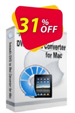 31% OFF Aneesoft DVD to iPad Converter for Mac Coupon code