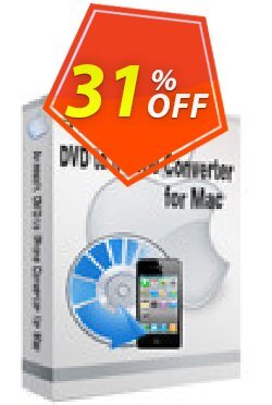 31% OFF Aneesoft DVD to iPhone Converter for Mac Coupon code