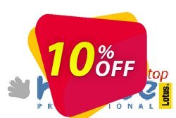 10% OFF Hulbee Desktop Professional - Lotus Notes Coupon code