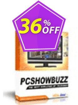 36% OFF PCShowBuzz Coupon code