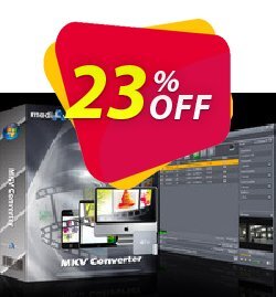 23% OFF mediAvatar MKV Converter Coupon code