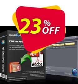 23% OFF mediAvatar PDF to PowerPoint Converter Coupon code