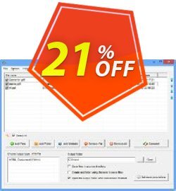 21% OFF Okdo All to Html Converter Coupon code