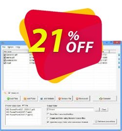 21% OFF Okdo All to PowerPoint Converter Professional Coupon code