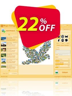 22% OFF Magic Collage Coupon code