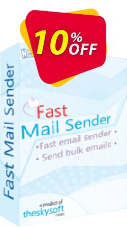 10% OFF TheSkySoft Fast Mail Sender Coupon code