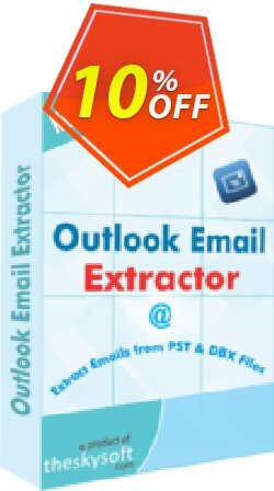 10% OFF TheSkySoft Outlook Email Extractor Coupon code