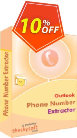 10% OFF TheSkySoft Outlook Phone Number Extractor Coupon code