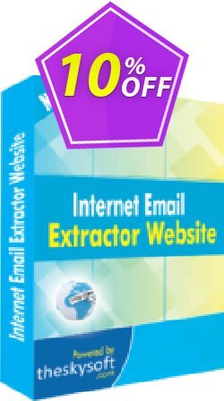 10% OFF TheSkySoft Internet Email Extractor Website Coupon code