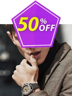 50% OFF Men's Watches Store Coupon code