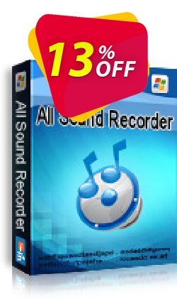 13% OFF All Sound Recorder XP Coupon code