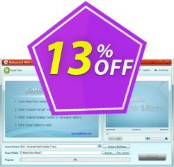 13% OFF Advanced MP3 Converter Pro Coupon code