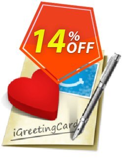 14% OFF iGreetingCard for Mac Coupon code