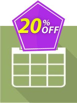 20% OFF Virto Calendar Pro for SP2007 Coupon code