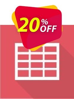 20% OFF Virto Ajax Data Grid Web Part for SP2007 Coupon code