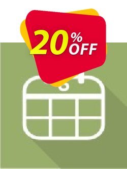 20% OFF Virto Mini Calendar Exchange for SP2010 Coupon code