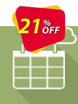 21% OFF Calendar Add-in for Office 365 monthly billing Coupon code