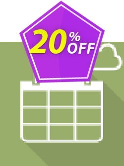 20% OFF Calendar Add-in for Office 365 Editors edition annual billing Coupon code