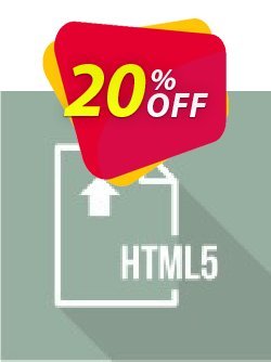 20% OFF Virto Html5 File Upload for SP2016 Coupon code