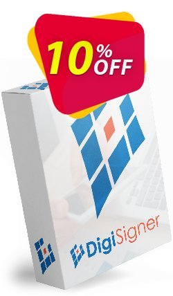 10% OFF DigiSigner On-premises Annual Subscription, verified