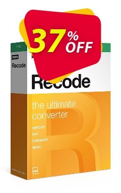 37% OFF Nero Recode 2024 Coupon code