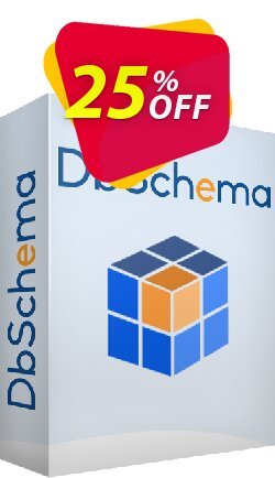 25% OFF DbSchema Pro, verified