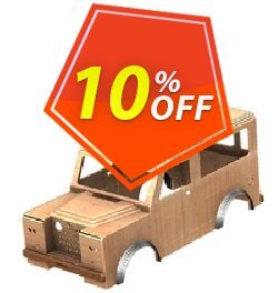 10% OFF Land Rover tot rod car bodyshell CAM files Coupon code