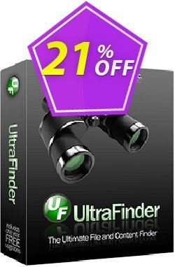 21% OFF UltraFinder Coupon code