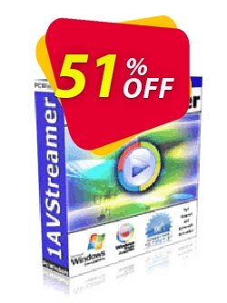 51% OFF 1AVStreamer Coupon code