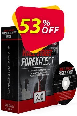 53% OFF WallStreet Forex Robot 2 Evolution Coupon code