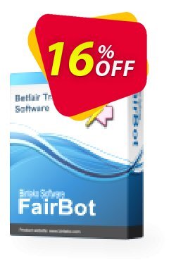 16% OFF FairBot - 1 month access Coupon code